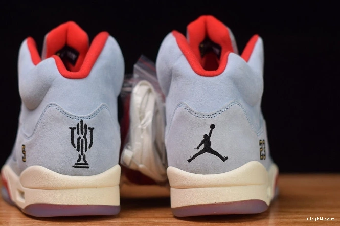 Room Air Jordan 5 Ice x JSP Blue Trophy CI1899-400 1027